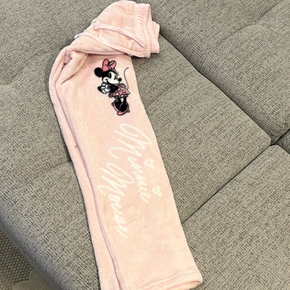 Disney Minnie Mouse Soft Pink Lounge Pants